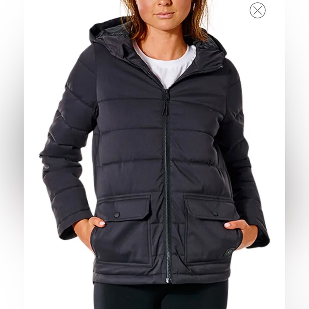 Womens ‘RIPCURL’ Anti-Series Jacket Black XS 0-2 NWOT